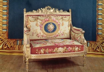 Louis XVI Stil Liebessitz für den Salon des Château de Saint-Cloud, 1855